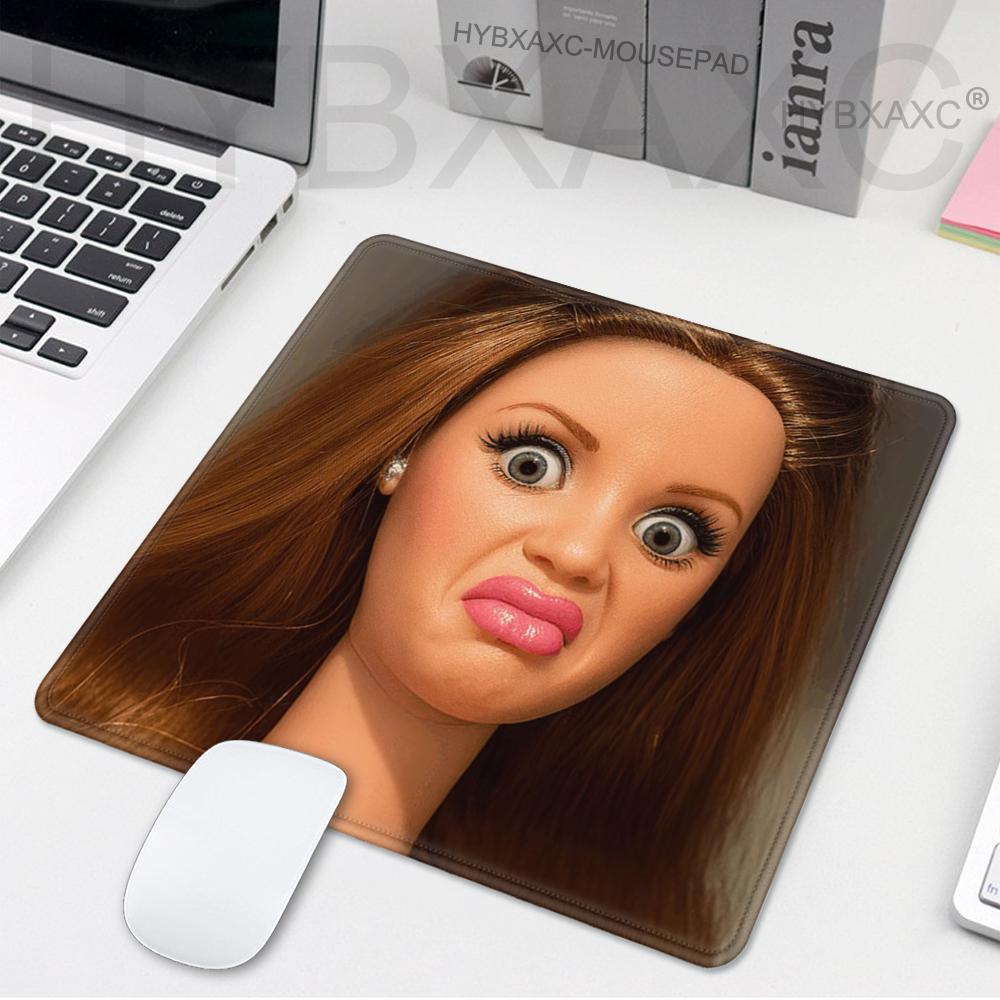 Tech Accessories For Office Desk - Cute Funny Doll Face Mouse Pad