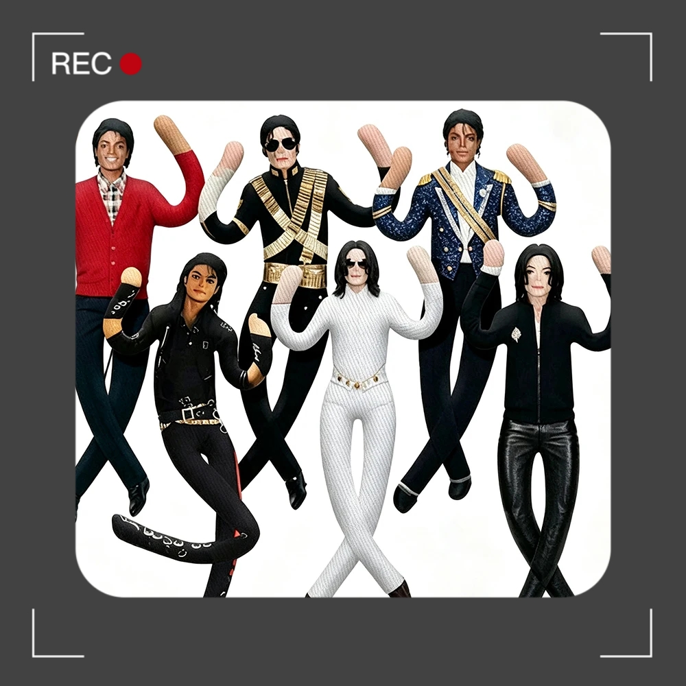 Tech Home Accessories - Michael Jackson Plush Cosplay Prop Doll