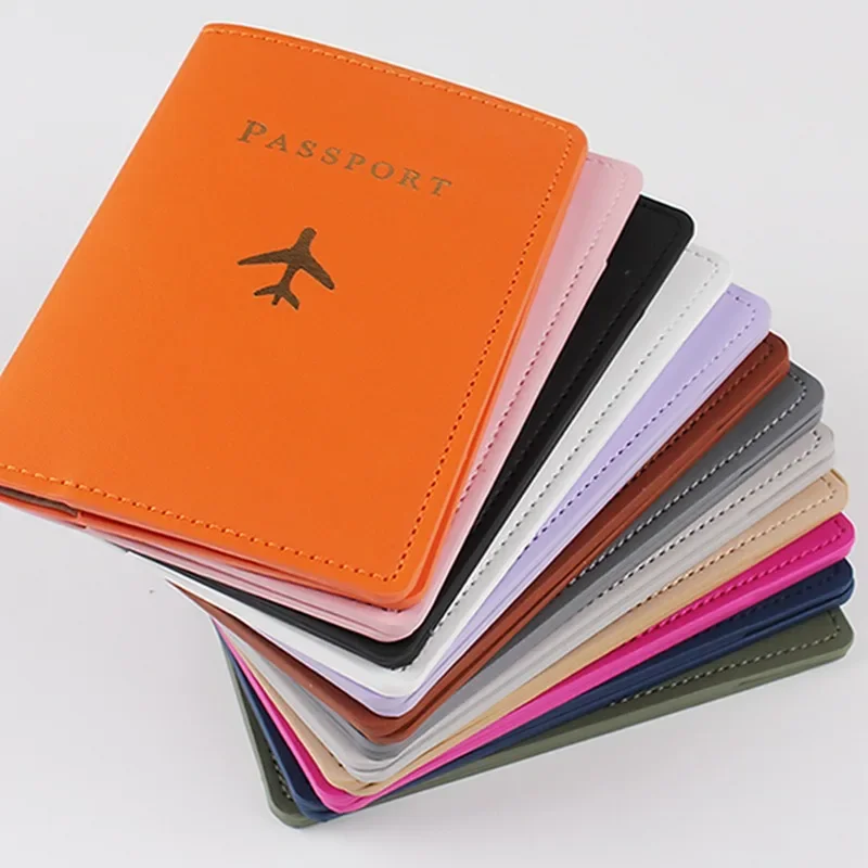1PCS PU Leather Plane Passport - Tech Accessories For Travel review and price