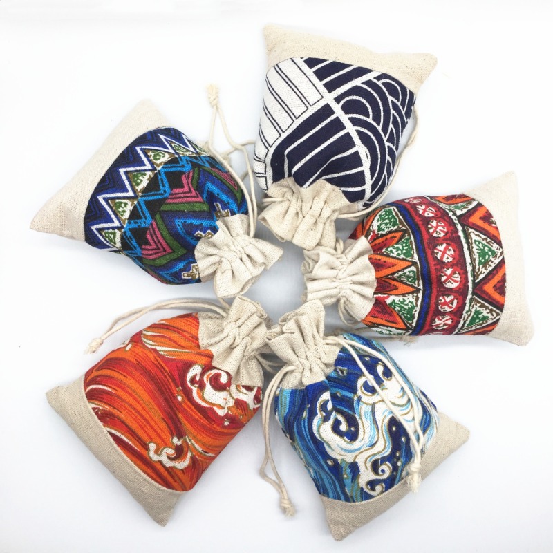 Ethnic Style Drawstring Bag Je - Travel Cable Organizer review and price