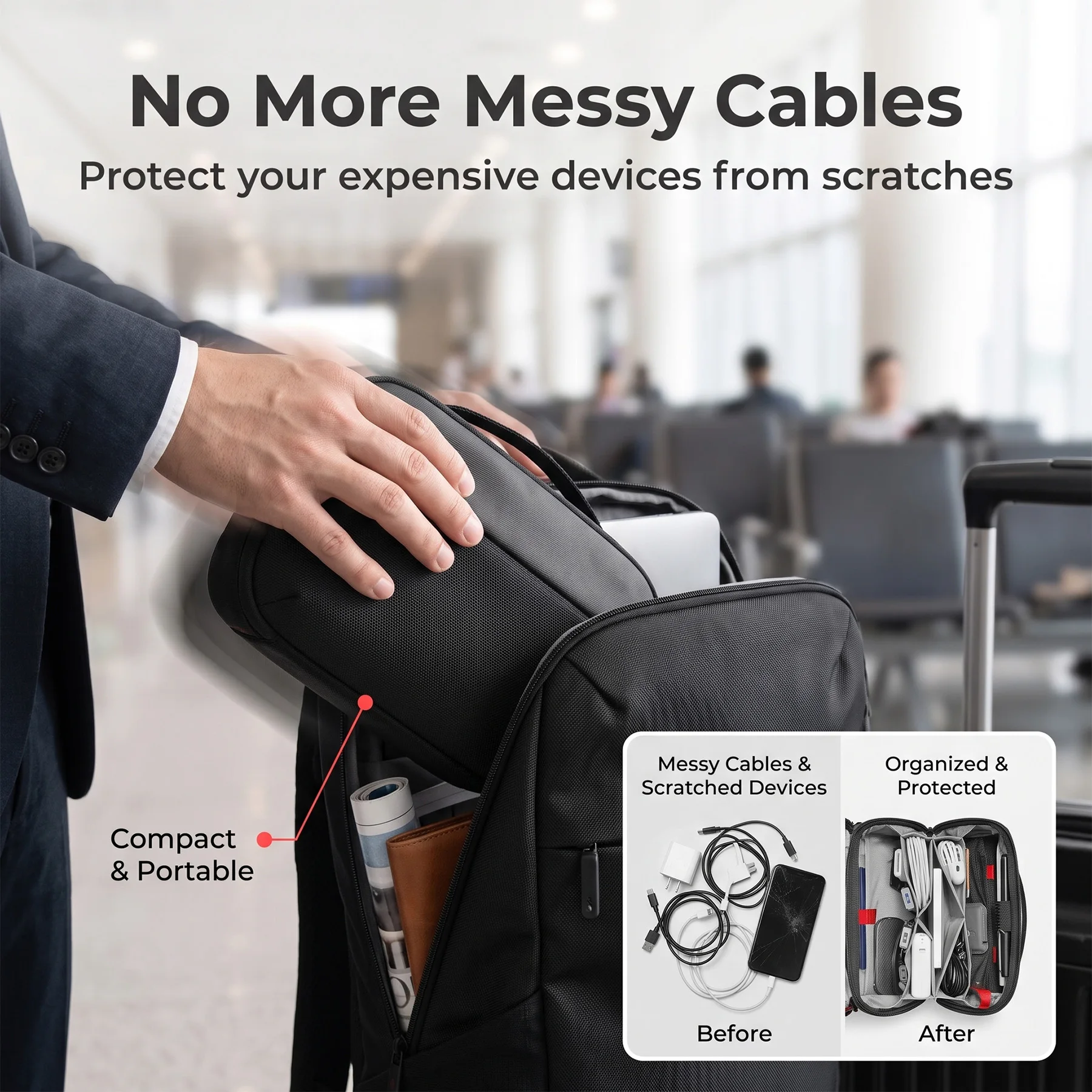 Travel Tech Organizer Pouch, W - Tech Accessories For Travel review and price