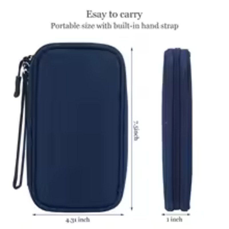 1PCS Grey/Black/Pink/Navy NEW  - Travel Cable Organizer review and price