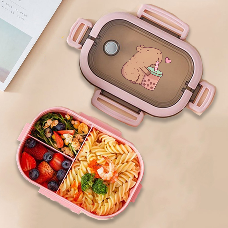 Capybara Bento Lunch Box Anime - Tech Home Accessories review and price