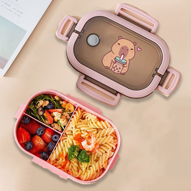 Capybara Bento Lunch Box Anime - Tech Home Accessories review and price