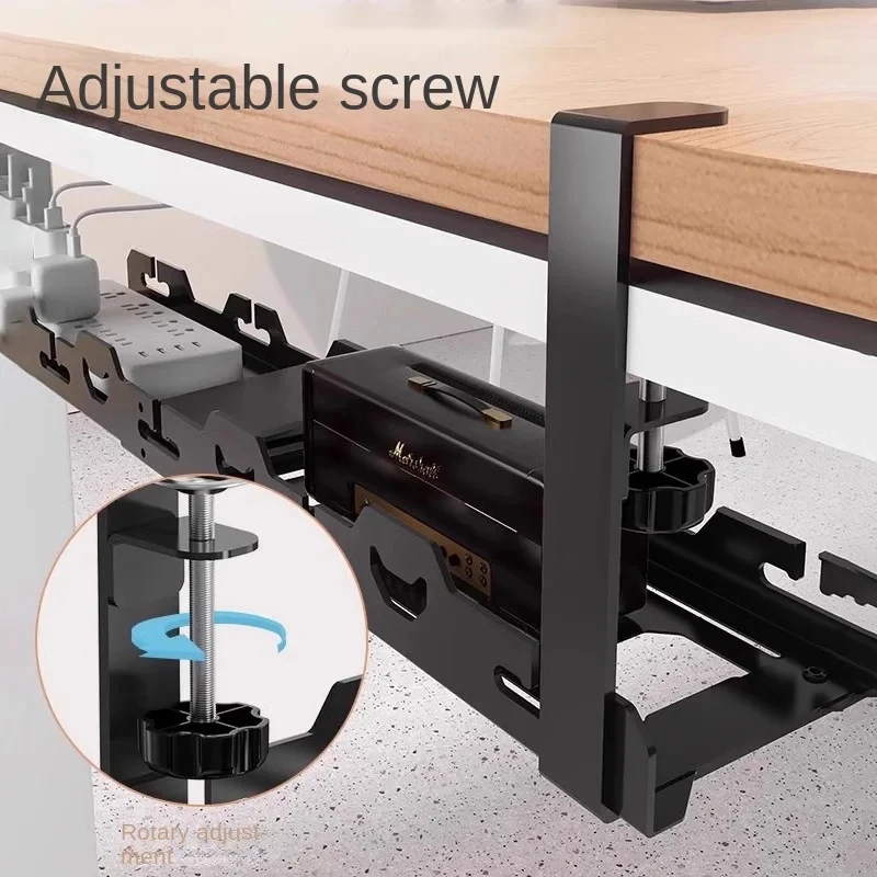Under Table Telescopic Storage - Tech Accessories For Office Desk review and price