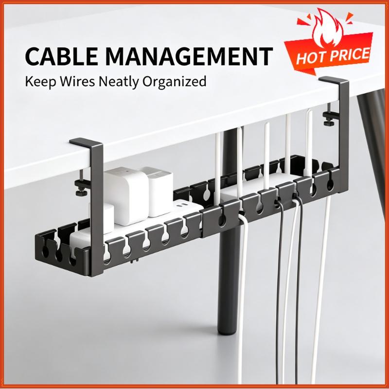 Telescopic Under Table Storage - Tech Accessories For Office Desk review and price