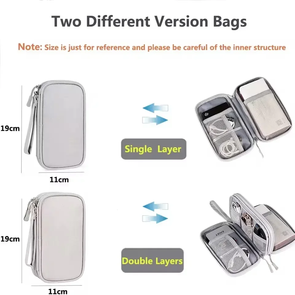 Travel Cable Bag Portable Digi - Travel Cable Organizer review and price