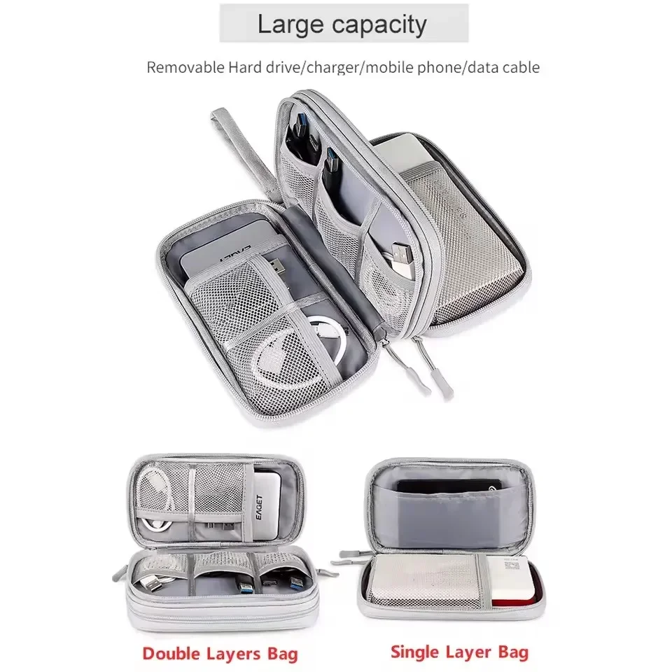 Travel Cable Bag Portable Digi - Travel Cable Organizer review and price