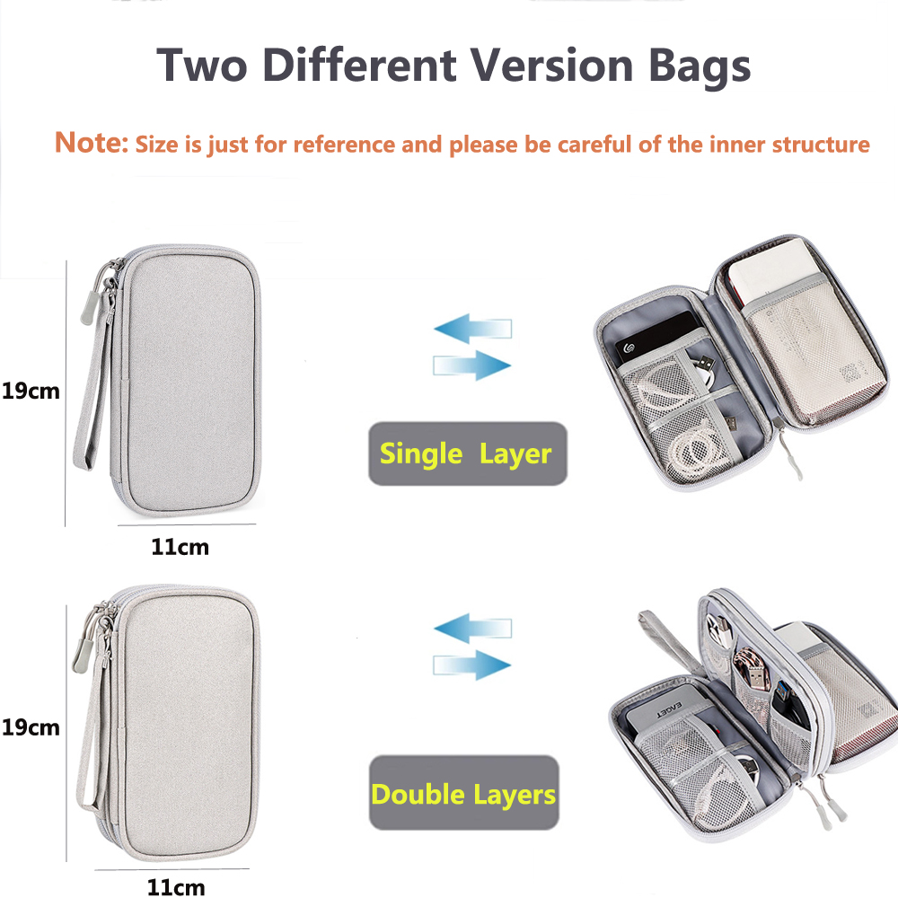 Multifunctional Makeup Bag Cab - Travel Cable Organizer review and price