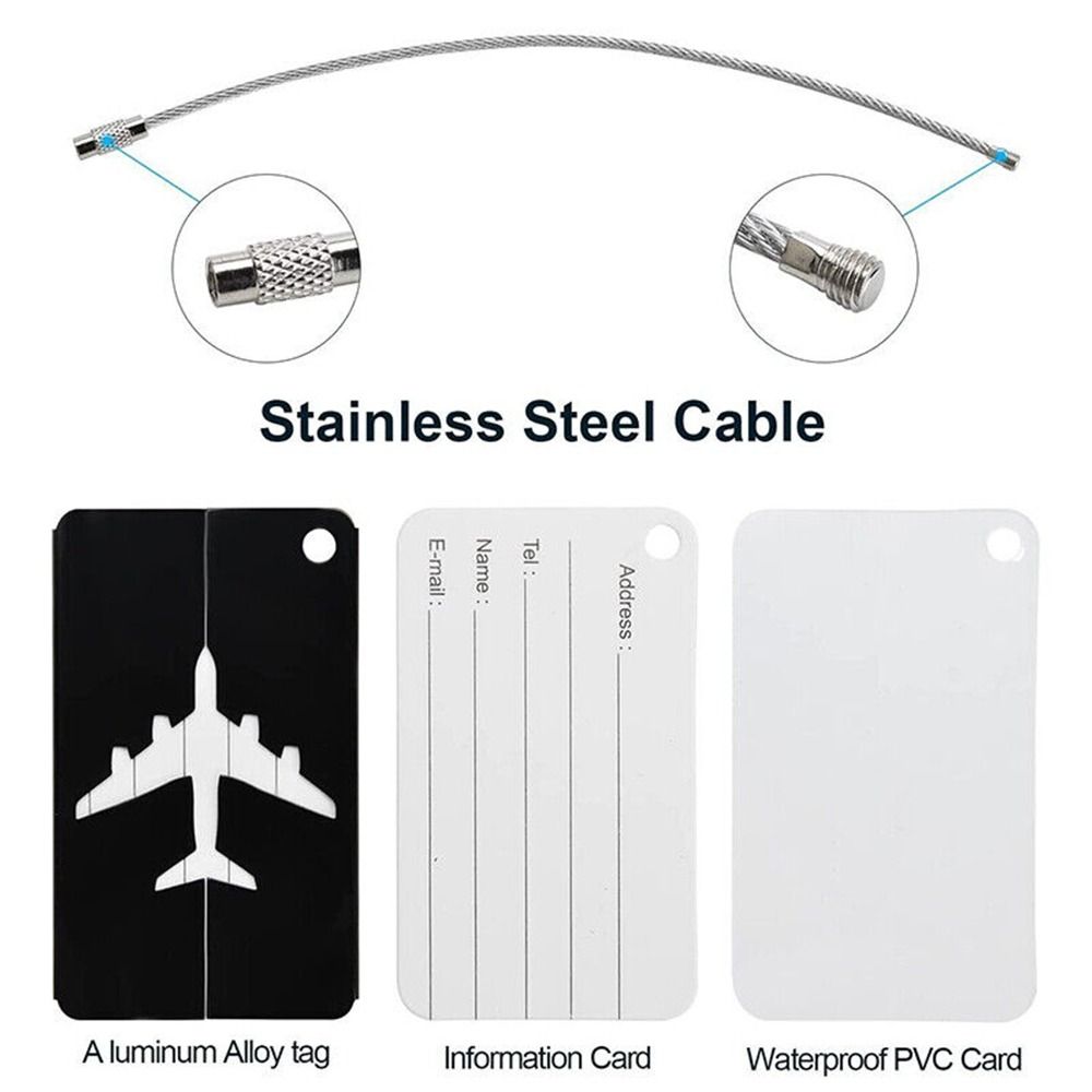 Aluminium Travel Luggage Tags  - Tech Accessories For Travel review and price