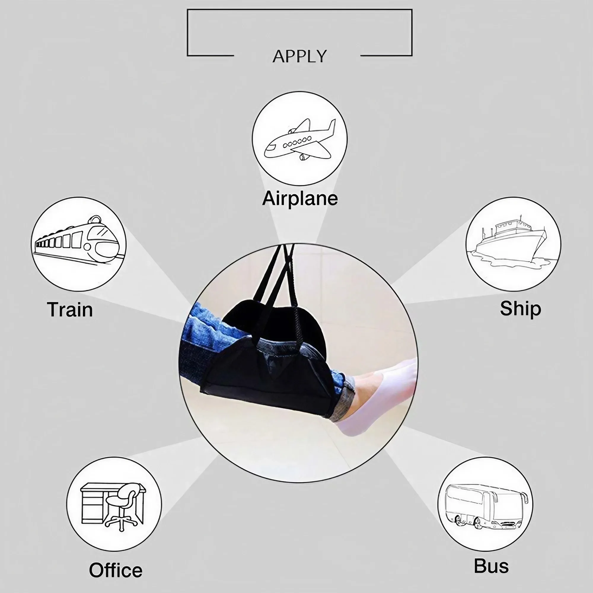 Car Foot Rest Portable Office  - Tech Accessories For Office Desk review and price