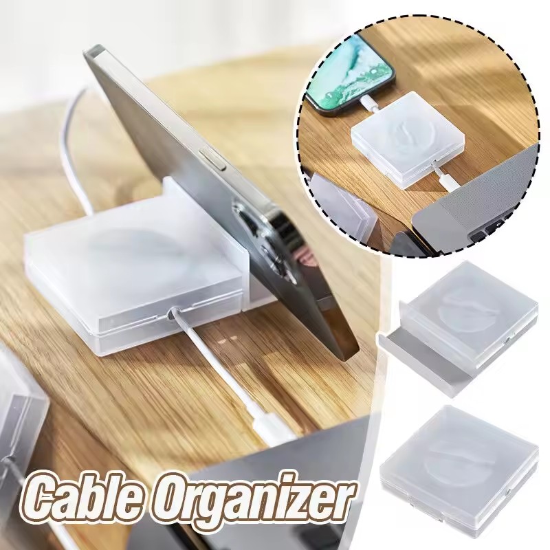 Portable Transparent Cable Org - Travel Cable Organizer review and price